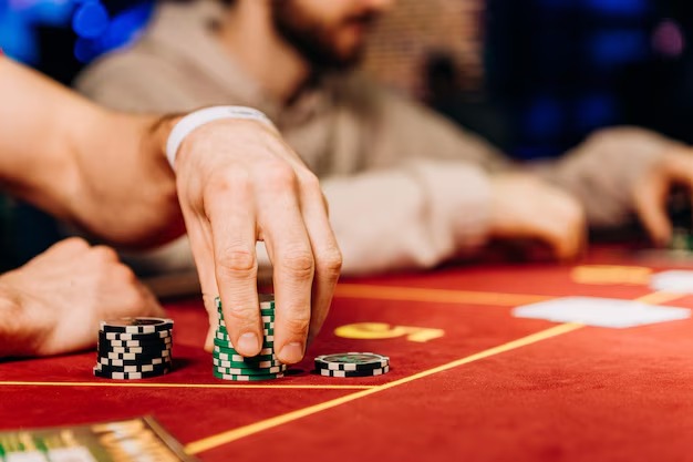 Live dealer table interface on garuda365 login showing blackjack with professional dealer and real-time betting